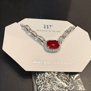 Stunning Silver with Red Accent